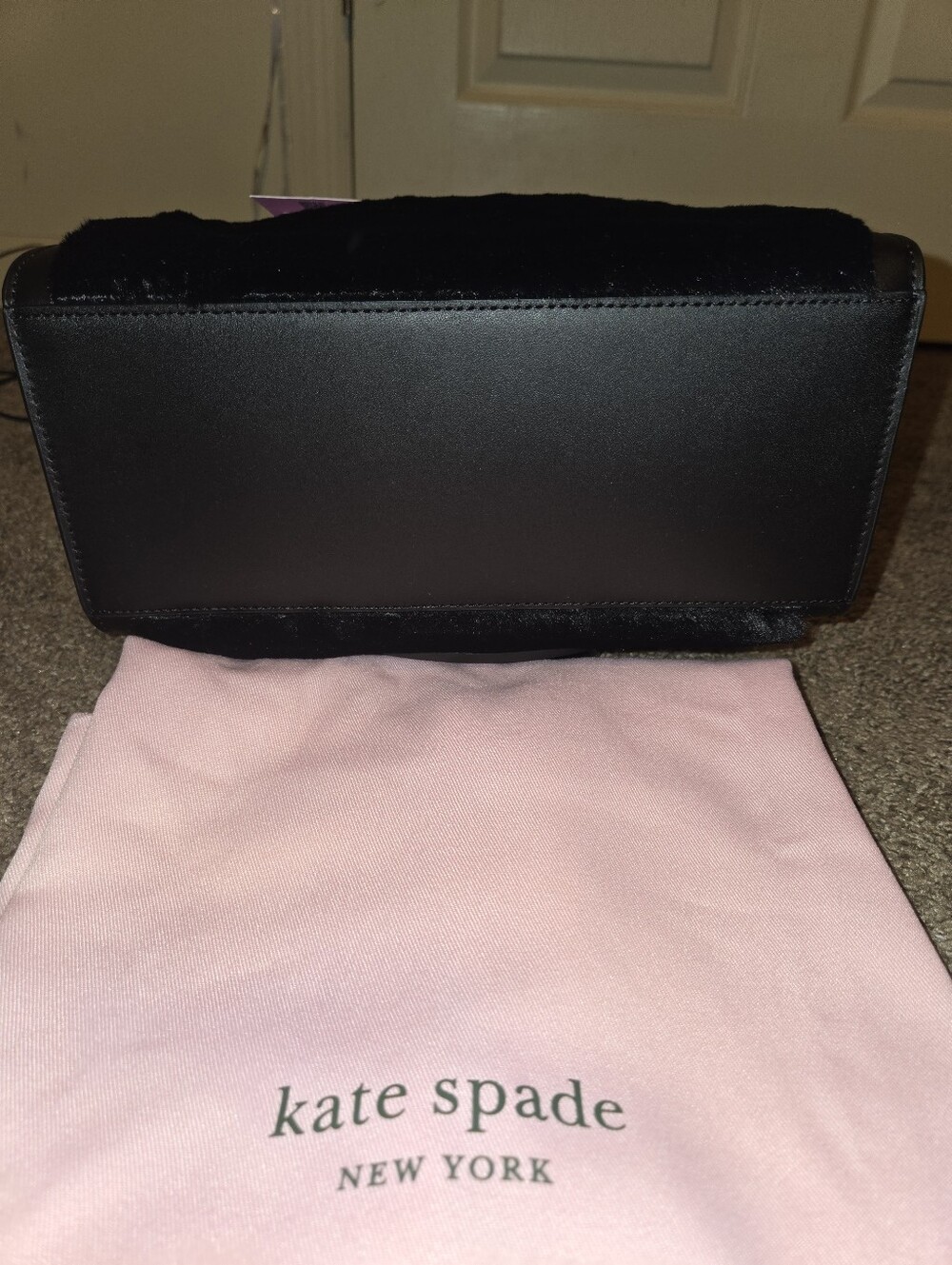 Kate Spade Manhattan Faux Fur Tote Bag - Picture 6 of 12